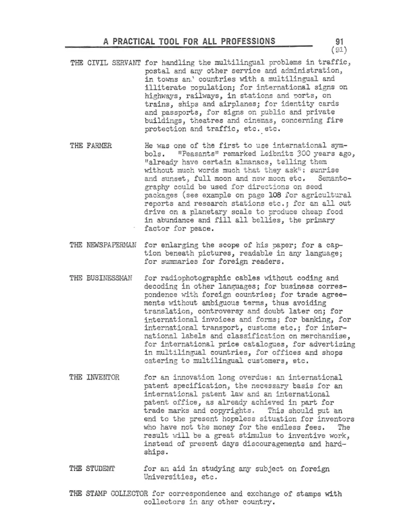 Scanned p. 91 of Semantography