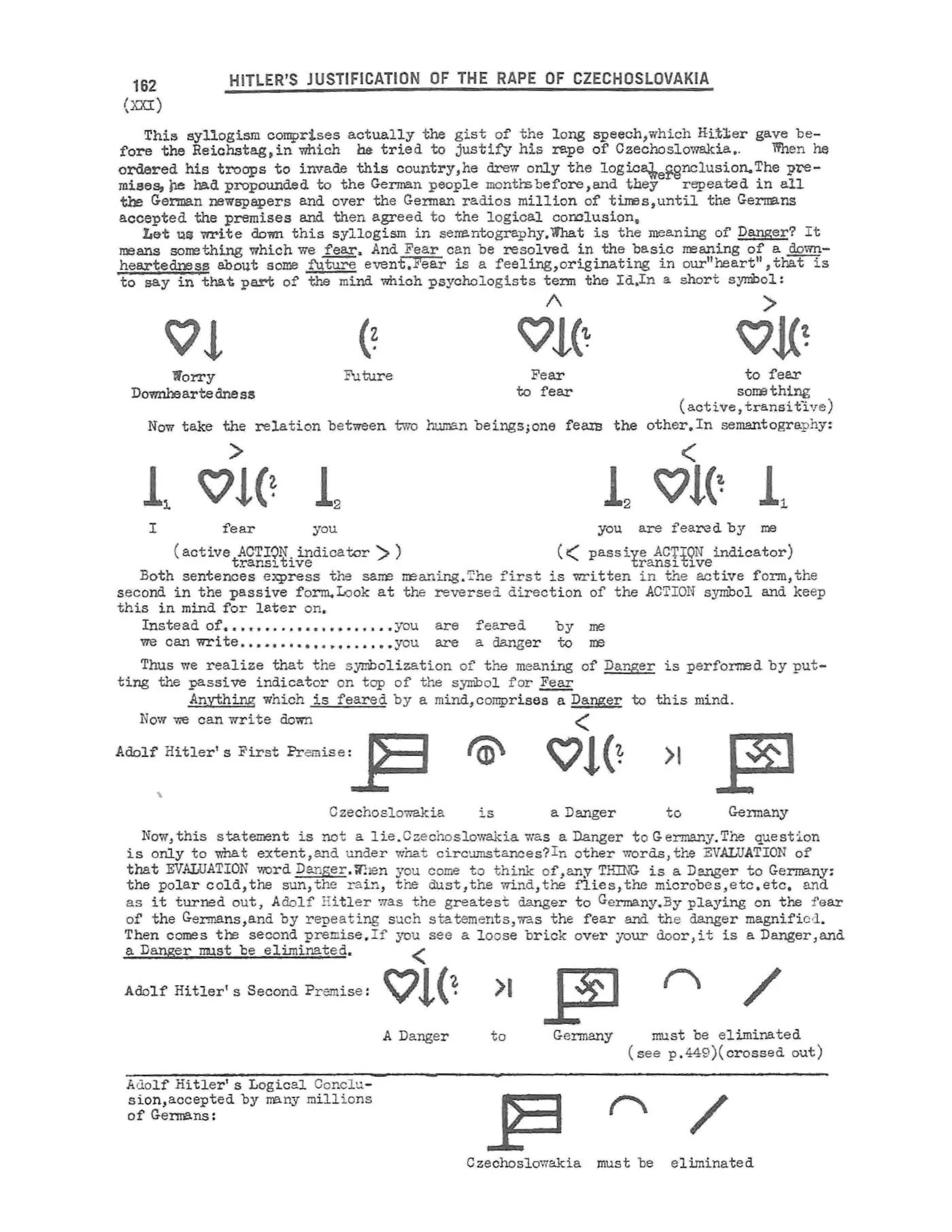 Scanned p. 162 of Semantography