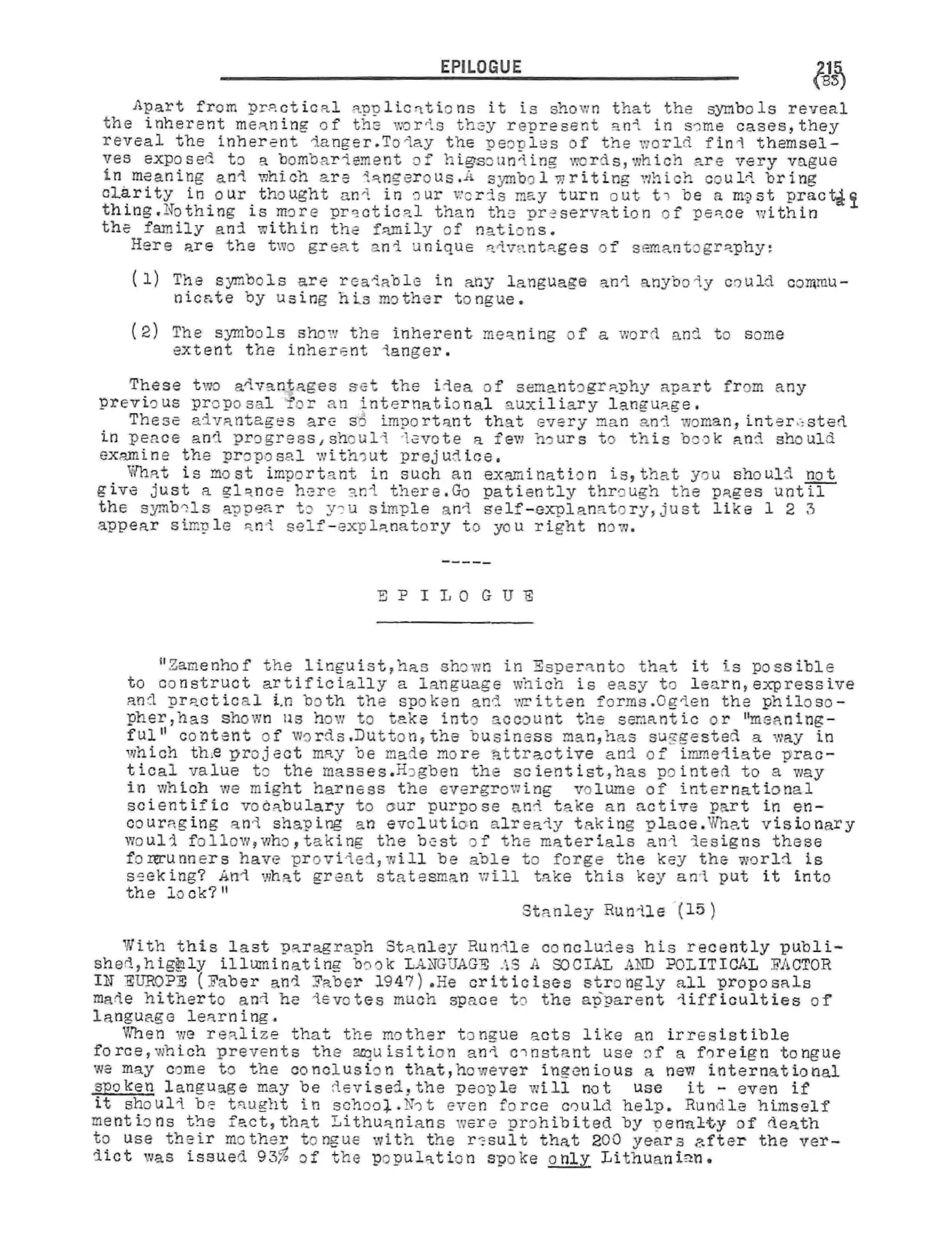Scanned p. 215 of Semantography
