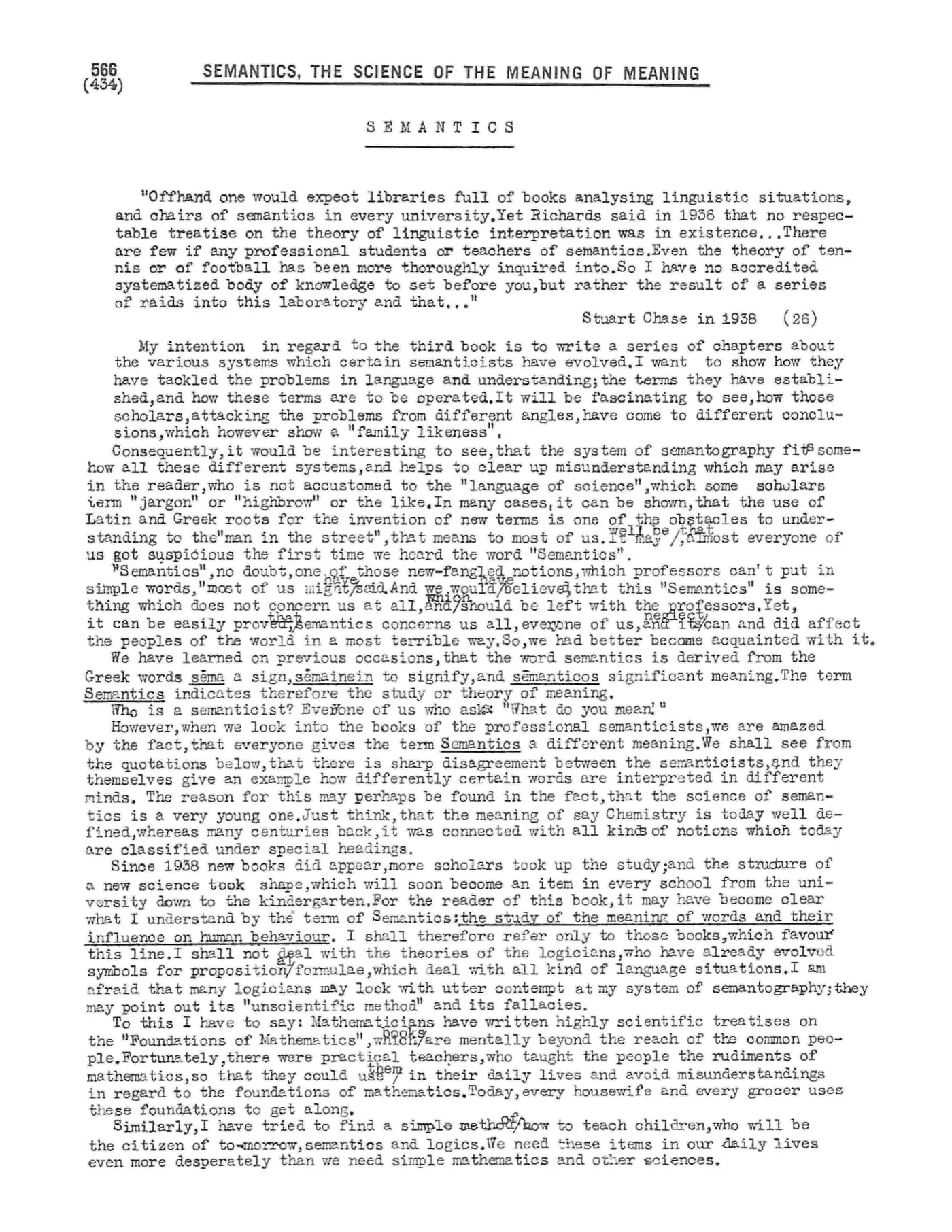 Scanned p. 566 of Semantography